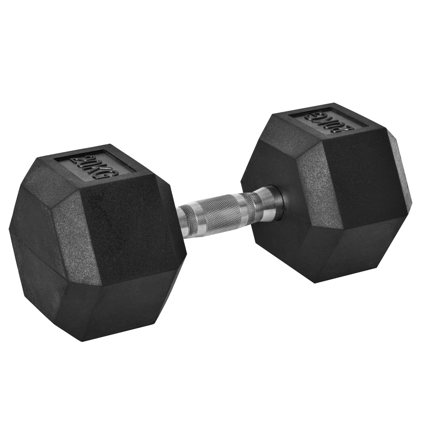 HOMCOM 20KG Single Rubber Hex Dumbbell Portable Hand Weights Dumbbell Home Gym #8 Top Sellingin Dumbbells 4.9