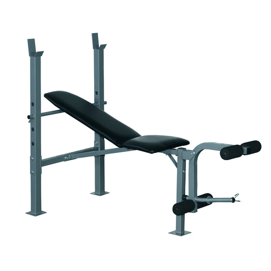 HOMCOM 4-Levels Adjustable Weight Bench Fitness Equipment with Barbell Rack-Black #3 Top Sellingin Weight Benches 4.7