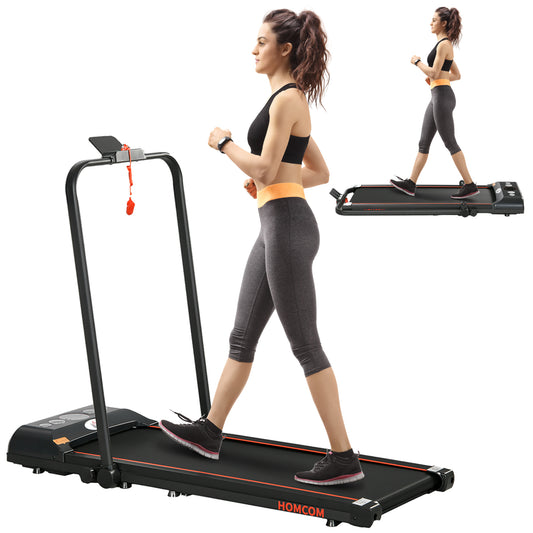 HOMCOM Foldable Walking Treadmill, with LED Display, for Home, Office & Fitness Studio #8 Top Sellingin Treadmills 4.6