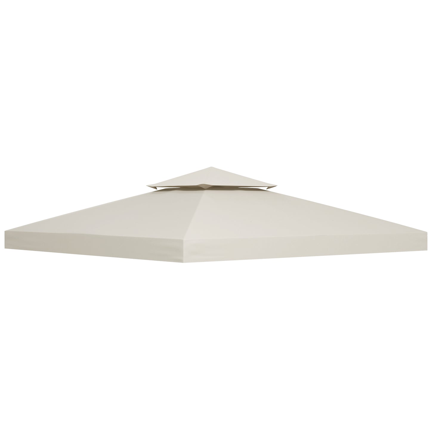 Outsunny Gazebo Replacement Canopy 3x3 m-Cream White #7 Top Sellingin Garden Shades 4.8
