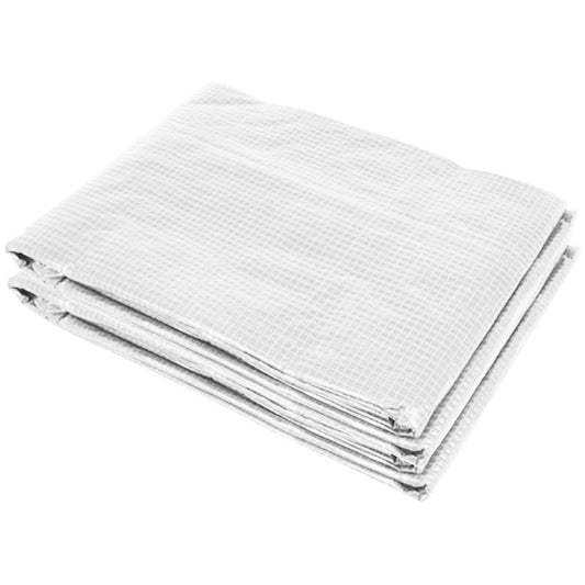 Outsunny 3 x 2 x 2m Greenhouse Replacement Cover ONLY Winter Garden Plant PE Cover for Tunnel Walk-in Greenhouse with Roll-up Windows Door Outdoor, White #7 Top Sellingin Garden Buildings 4.7